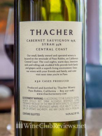 Thacher New RoutineBack Label