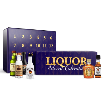 Liquor Advent Calendar by GiveThemBeer.com