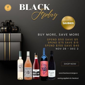 Wine offer for Black Friday 2024