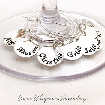 Handcrafted & Personalized Wine Charms