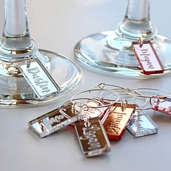 Handcrafted & Personalized Wine Charms