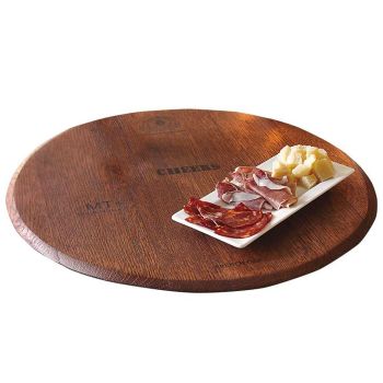 Personalized Barrel-Top Lazy Susan — Great Hostess Gift