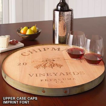 Personalized Lazy Susan — Perfect for Entertainers