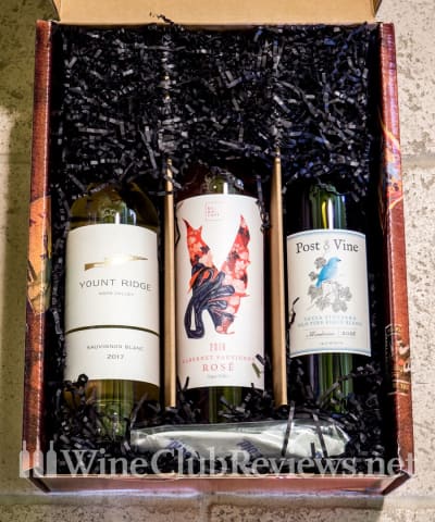 Wildcrafted Wines shipment in box