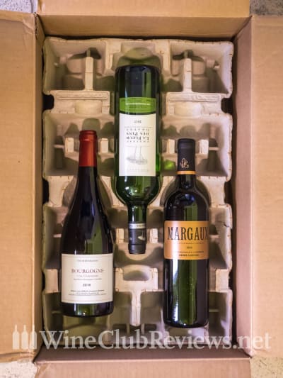 SomMailier wine shipment in the box