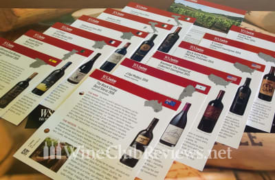 Educational Wine Cards for WSJwine