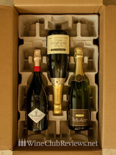 February 2015 Shipment of the Sparkling Wine Club