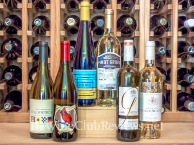 White wine from Wine Insiders in our cellar