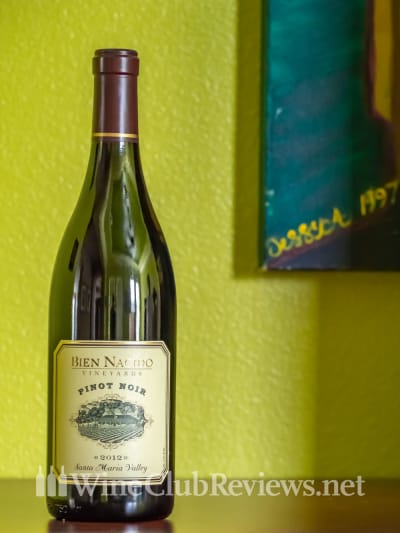 Bien Nacido Pinot Noir Wine Bottle