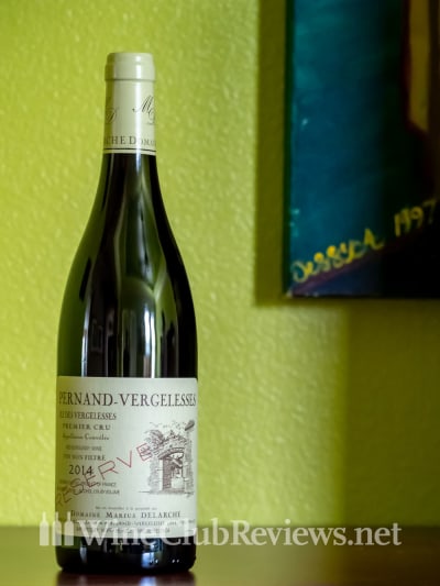 Pernand-Vergelesses Wine Bottle