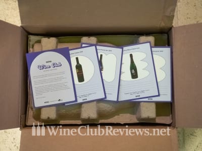 Eater Wine Club Unboxing — Cards