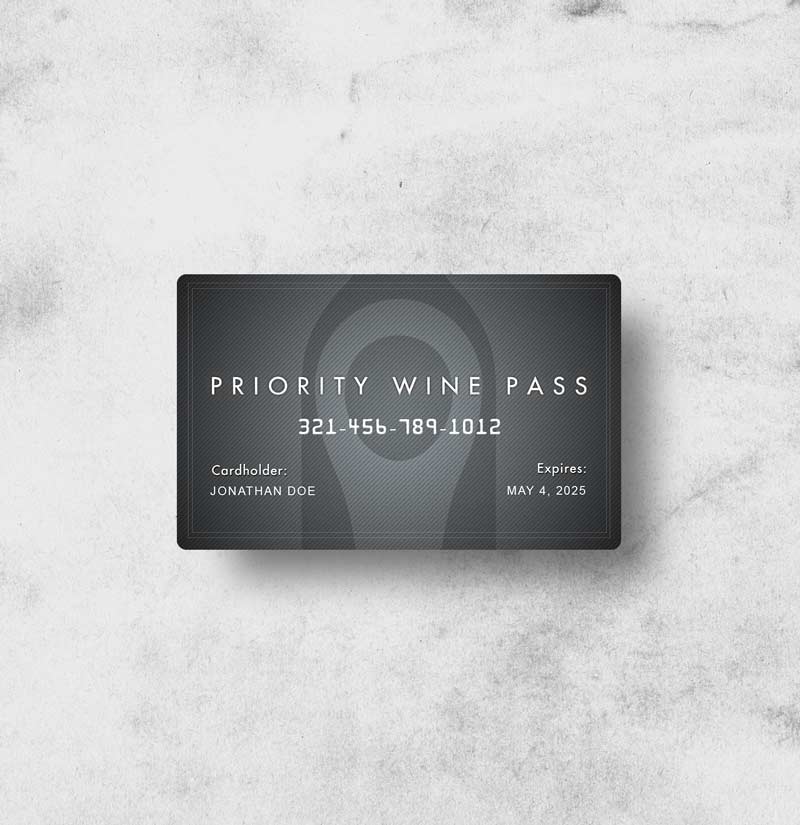 Priority Wine Pass