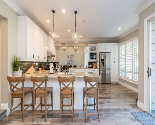 open concept kitchen