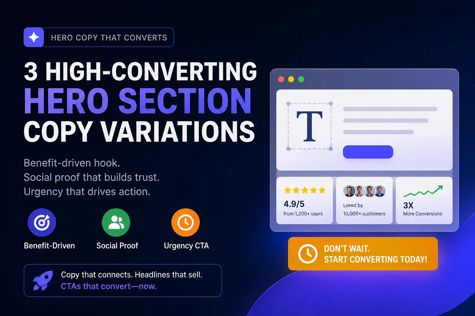 SaaS Landing Page Hero Copy — ChatGPT prompt | pineprompts.com
