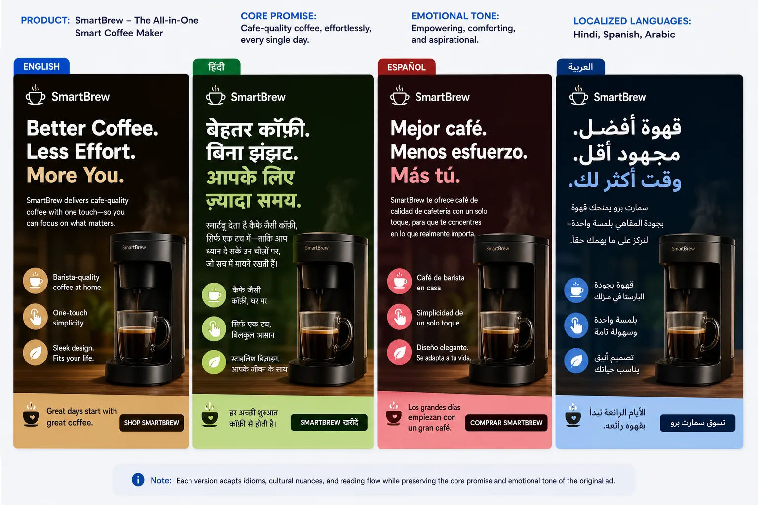 Multi-Language Ad Localization — ChatGPT prompt | pineprompts.com