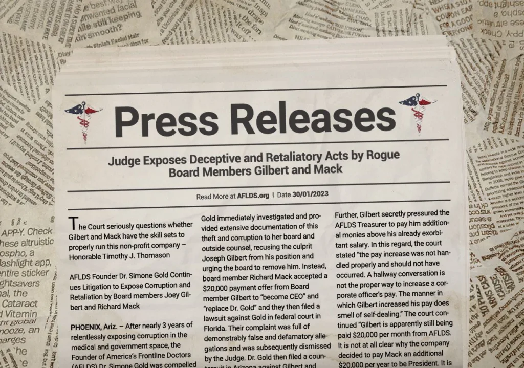 Judge Exposes Deceptive and Retaliatory Acts by Rogue Board Members Gilbert and Mack