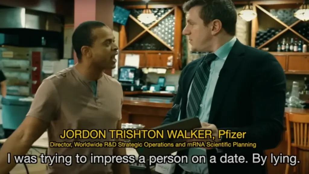 Pfizer executive assaults journalist after exposure