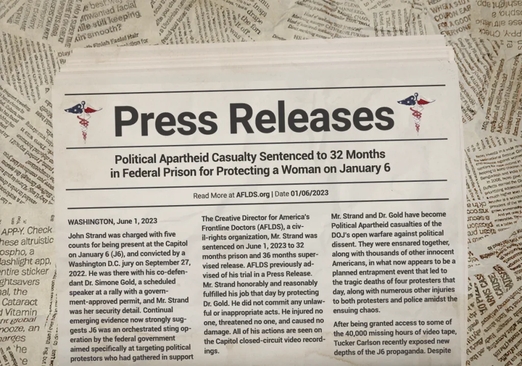Political Apartheid Casualty Sentenced to 32 Months in Federal Prison for Protecting a Woman on January 6