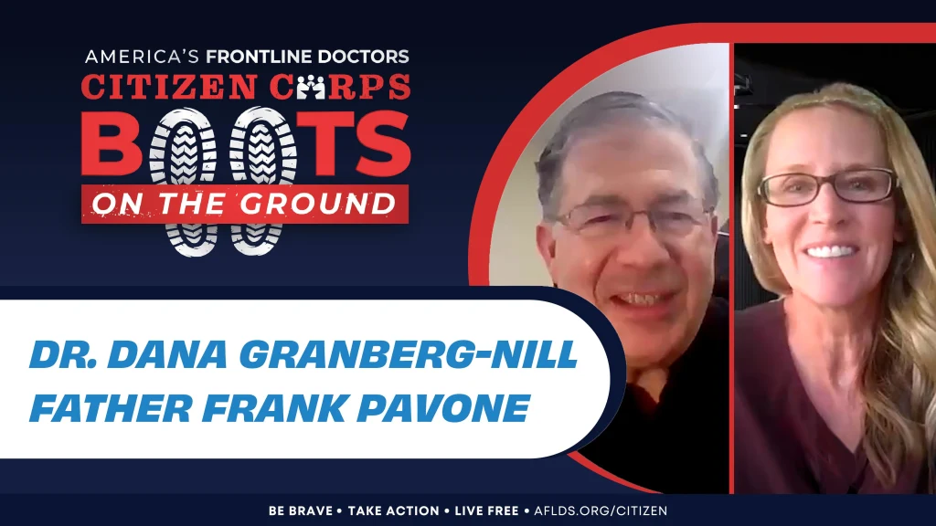 Citizen Corps National Meeting with Dr. Dana Granberg-Nill with Father Frank Pavone