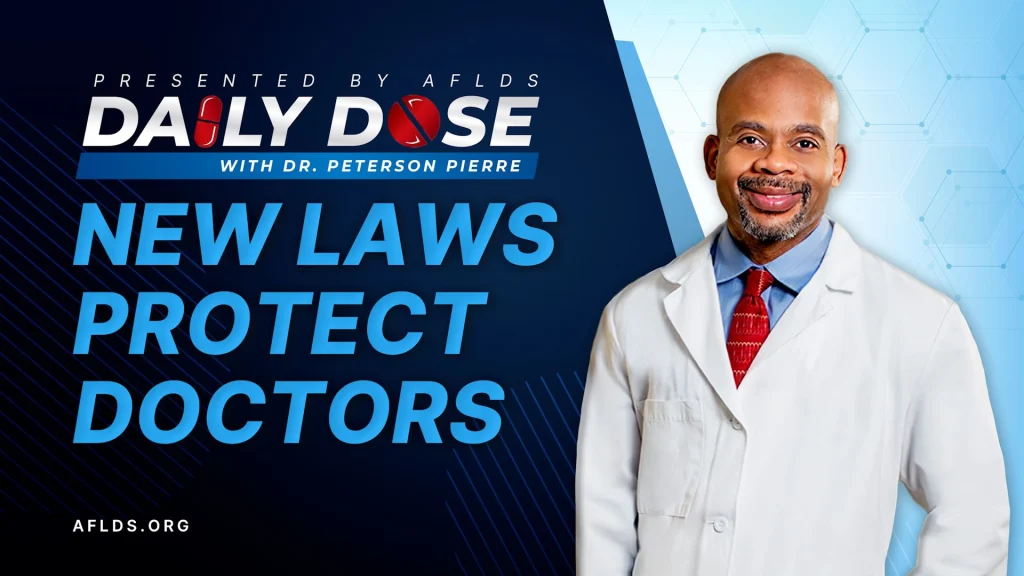 Daily Dose: 'New Laws Protect Doctors' with Dr. Peterson Pierre