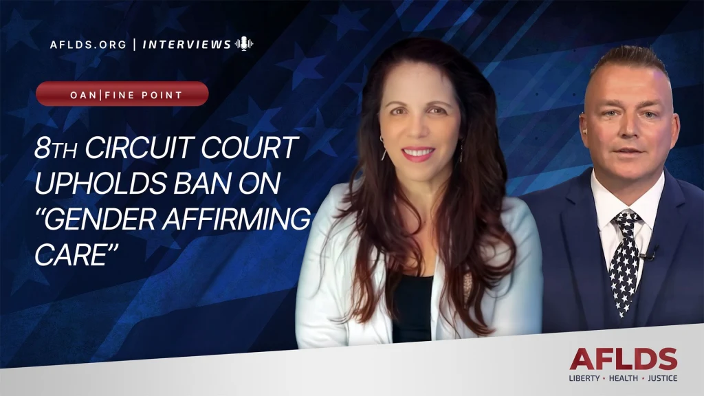 OAN / Fine Point - Dr. Simone Gold - 8th Circuit Court Upholds Ban on 'Gender Affirming Care'