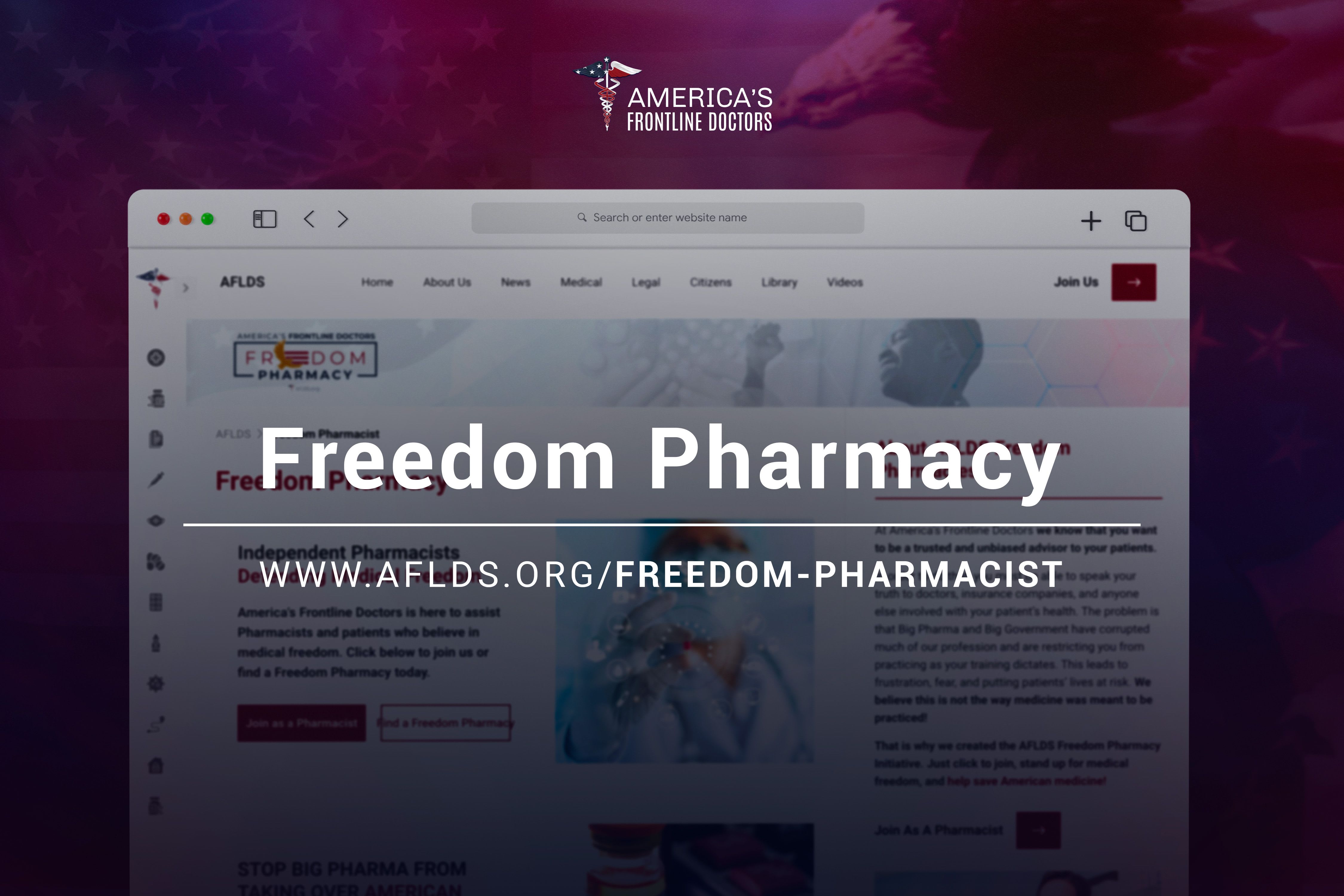 Freedom Pharmacist America's Frontline Doctors
