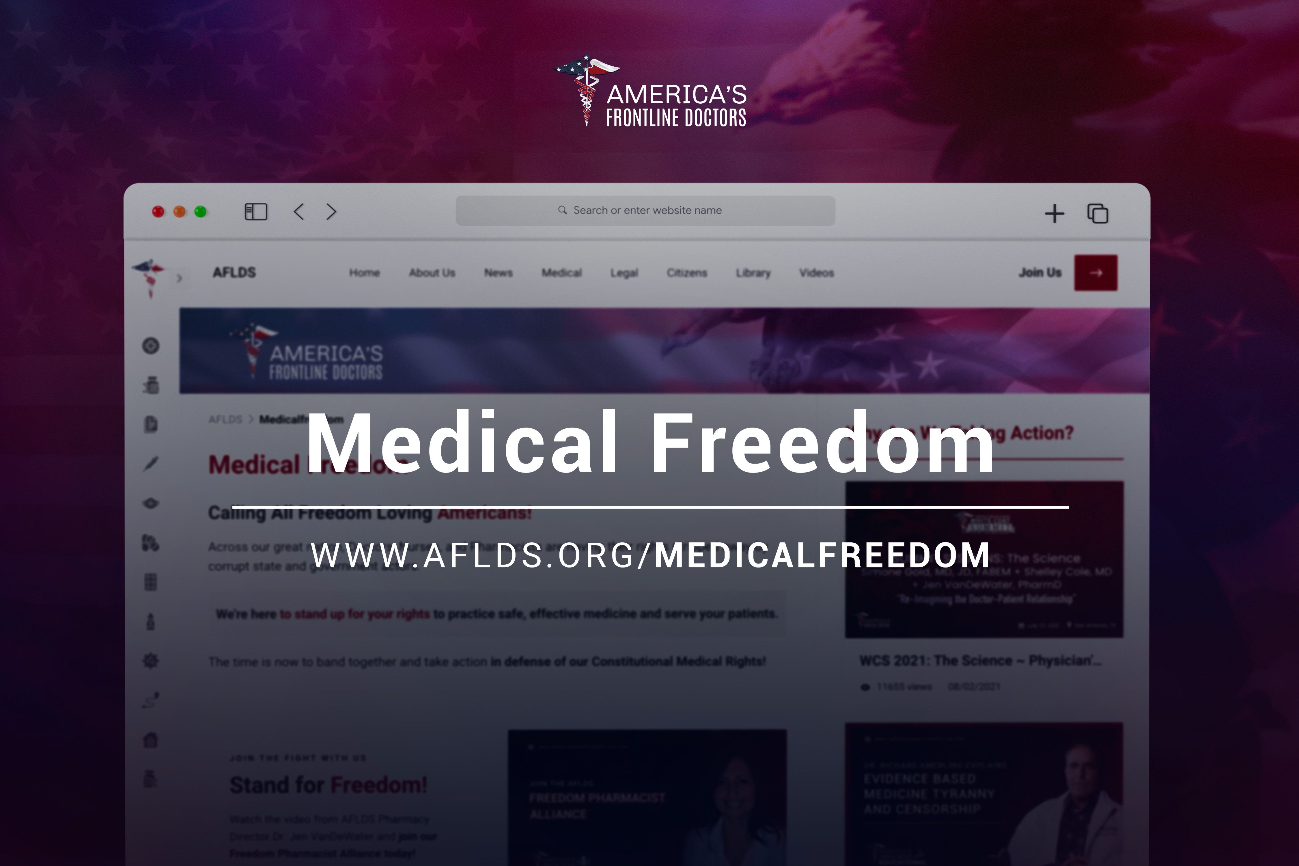 Calling All Freedom Loving Americans! America's Frontline Doctors