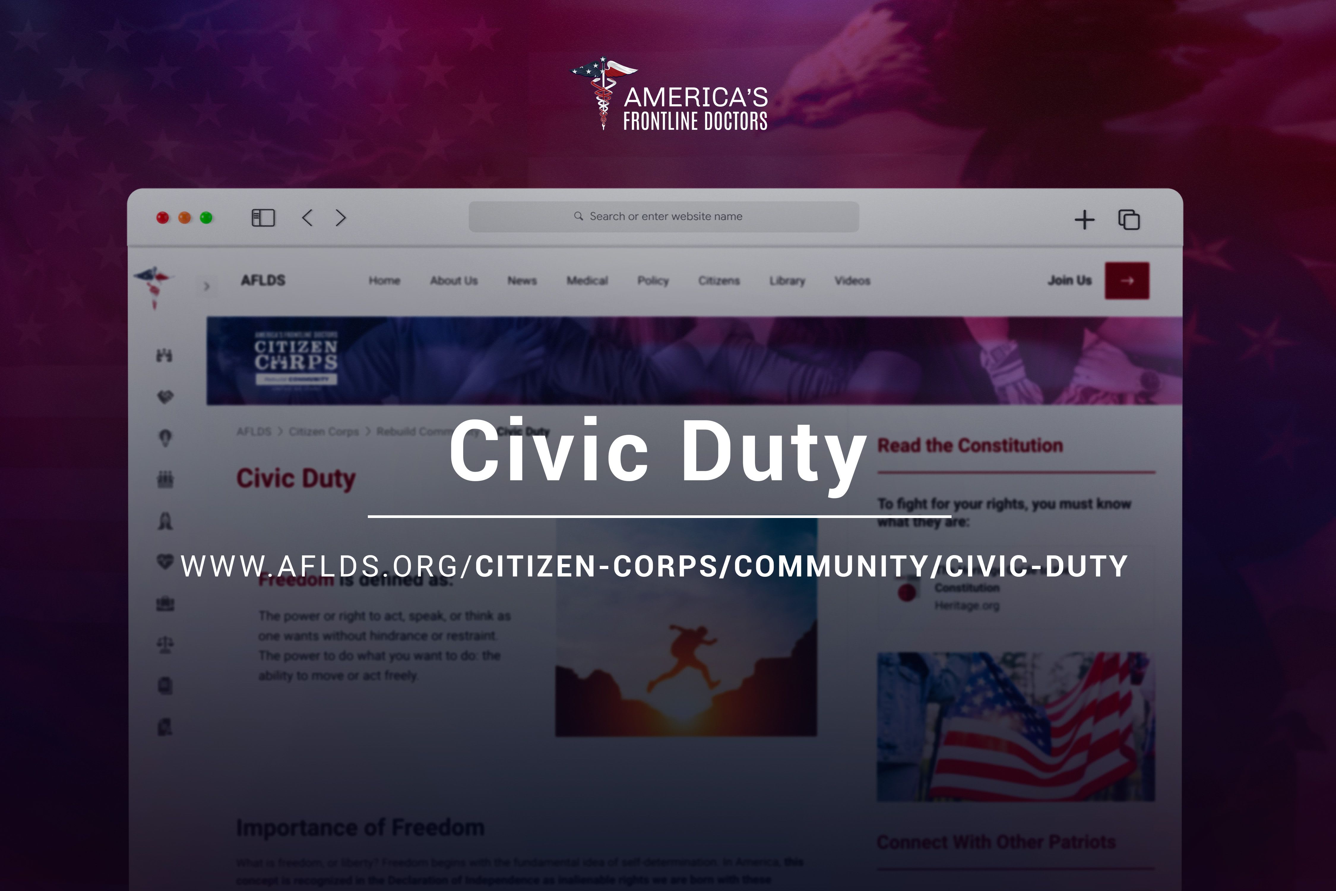Civic Duty | America's Frontline Doctors
