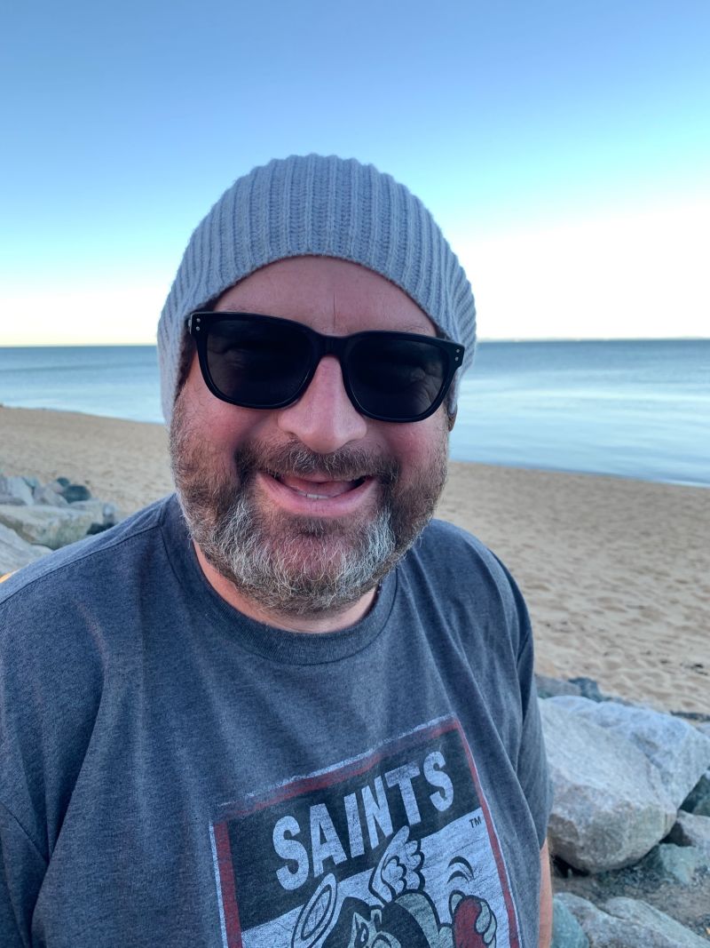 St Kilda Saints Mens 90's Retro Mascot Tee Size:XL Customer Photo