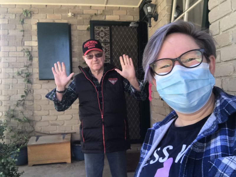 Essendon Bombers Classics Vintage Cap Customer Photo