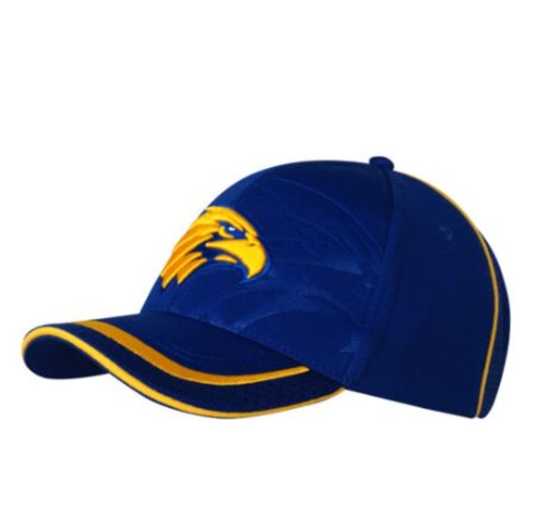West Coast Eagles Adults Premium AFL Cap Customer Photo