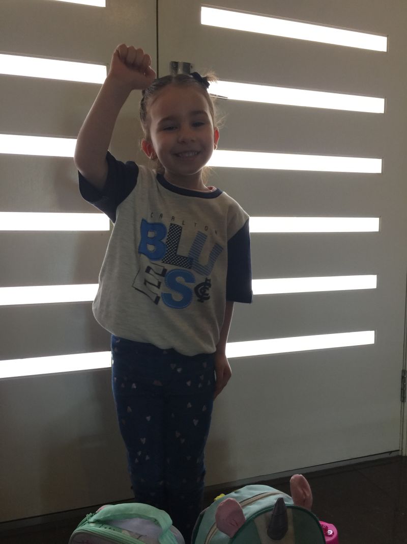 Carlton Blues Toddlers Tee Size:6 Customer Photo