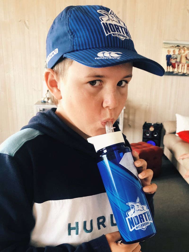 North Melbourne Kangaroos Tritan Sports Drink Bottle Customer Photo