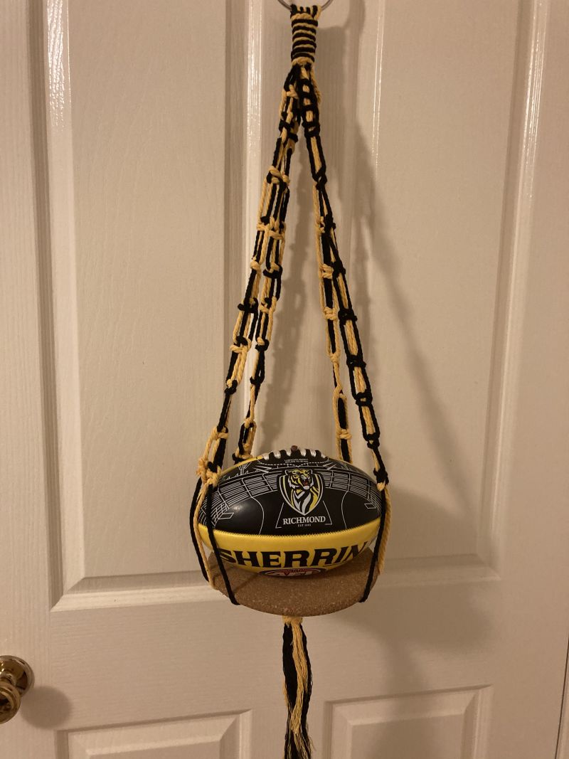 Richmond Tigers Mini 16cm PVC Football Customer Photo