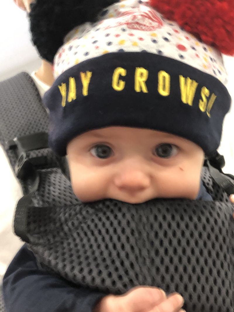 Adelaide Crows Babies Go Beanie Customer Photo