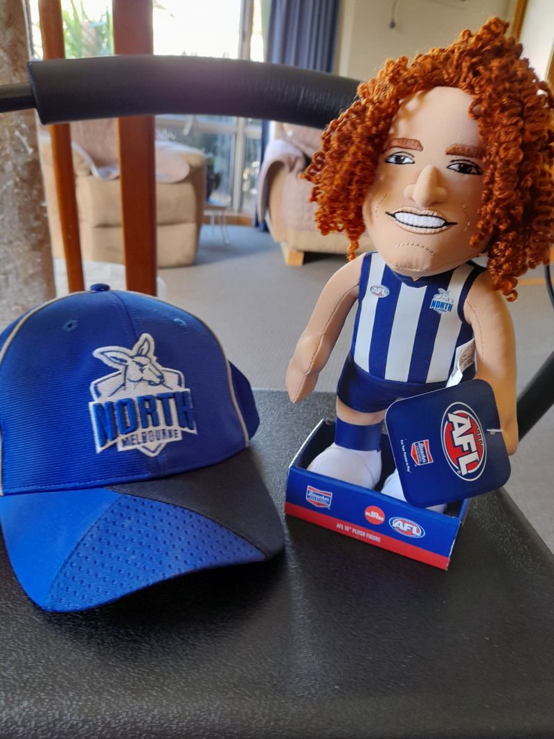 North Melbourne Kangaroos Tri-Cut Peak Cap Customer Photo