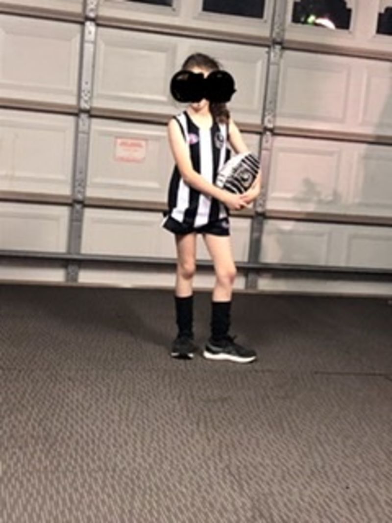Collingwood Magpies Auskick Pack Customer Photo