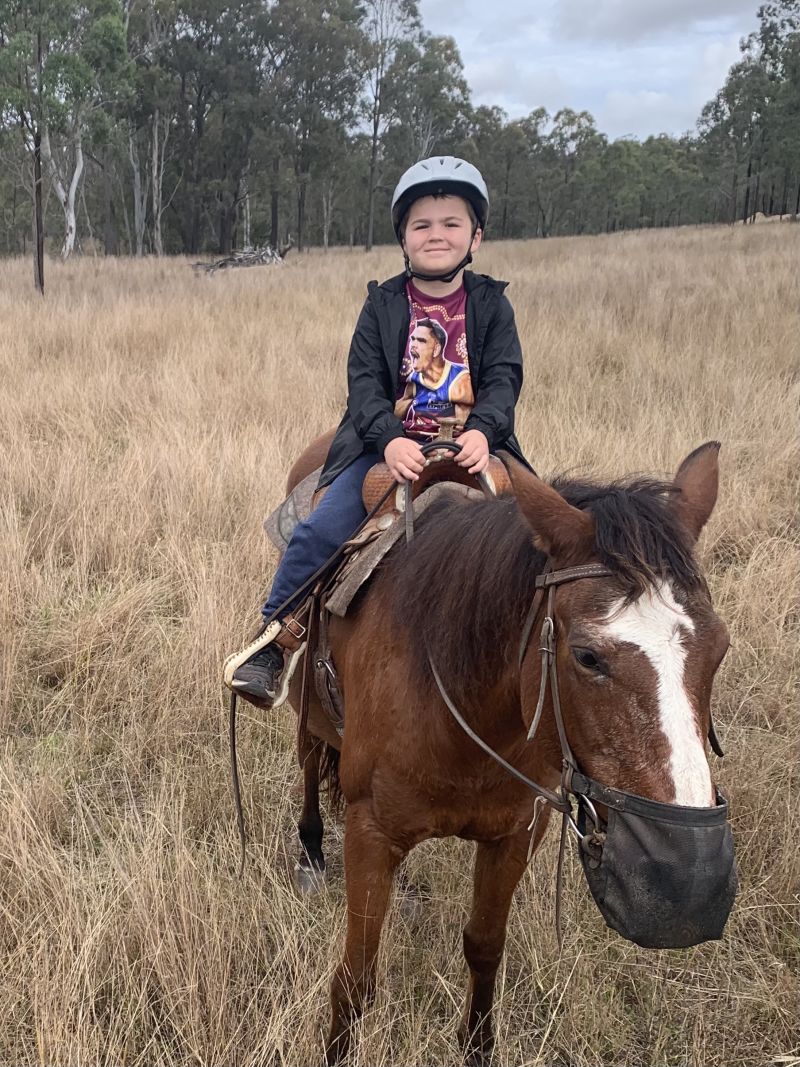 Brisbane Lions Charlie Cameron Youths Player Tee Size:10 Customer Photo