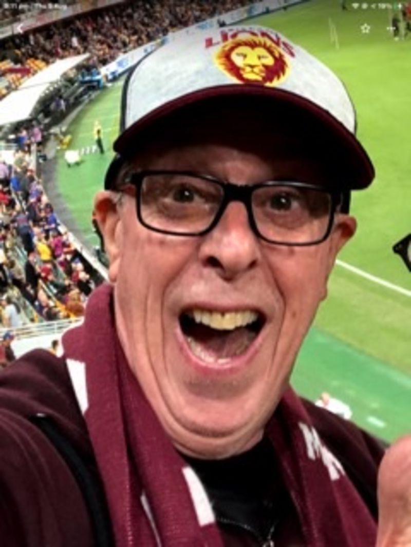 Brisbane Lions Mens Swish Polo Size:S Customer Photo