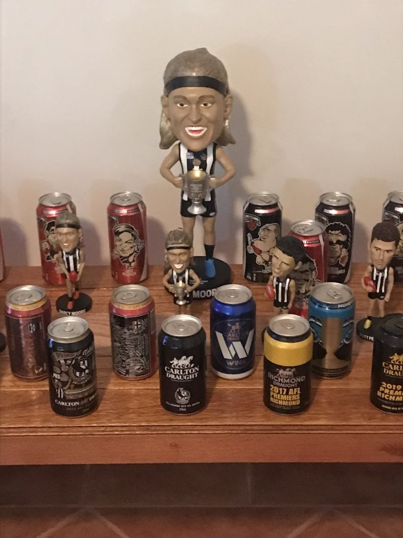 Collingwood Magpies Darcy Moore XL Bobblehead Customer Photo