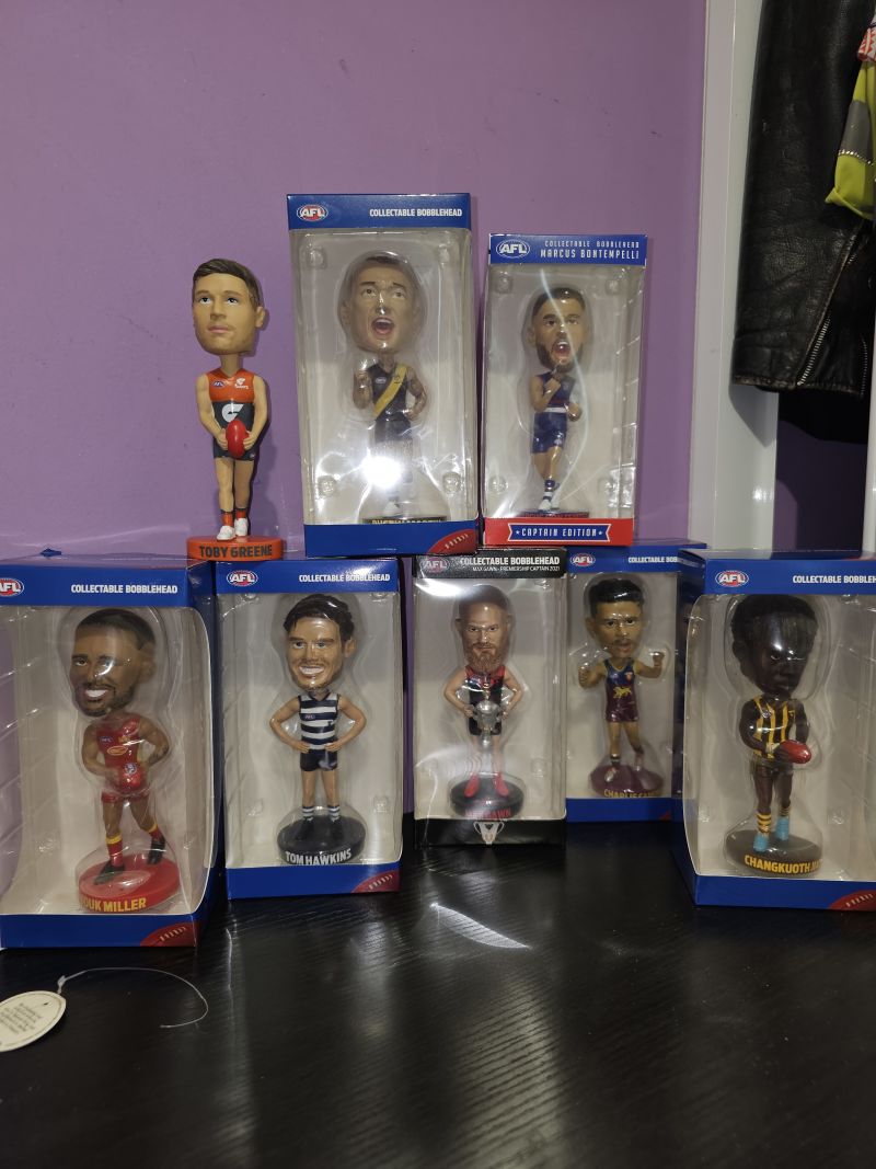 Western Bulldogs Marcus Bontempelli Bobblehead Customer Photo