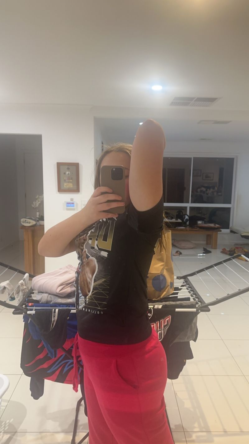 Collingwood Magpies Nick Daicos Adults Player Tee Size M Customer Photo