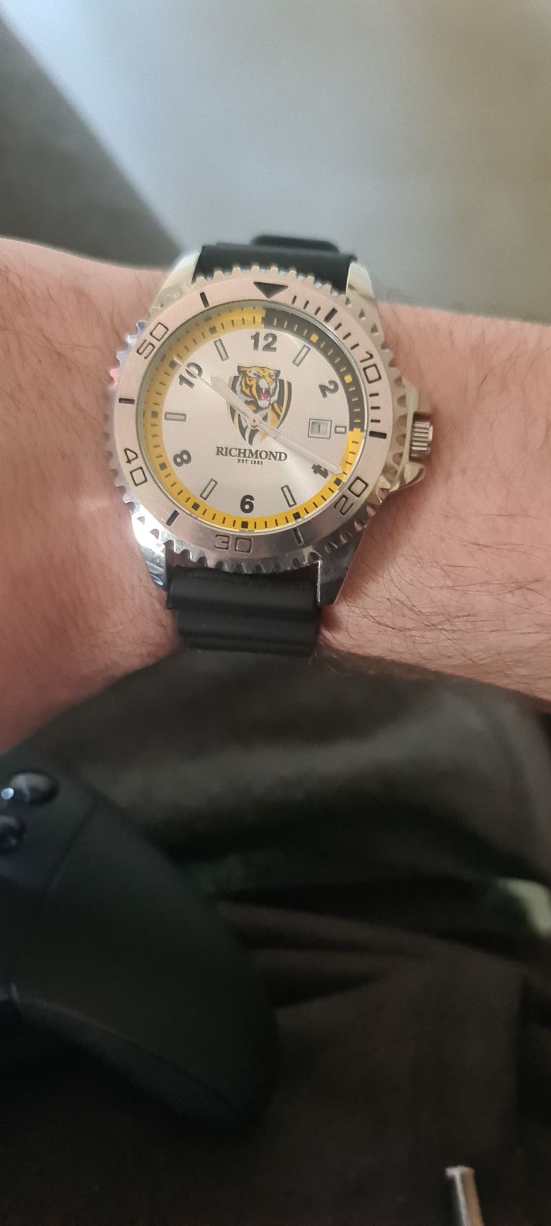Richmond Tigers Supporter Mark II AFL Watch Customer Photo