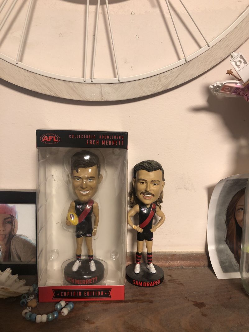 Essendon Bombers Zach Merrett Bobblehead Customer Photo