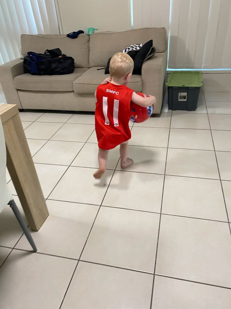 Tom Papley #11 Guernsey Kids Replica Customer Photo