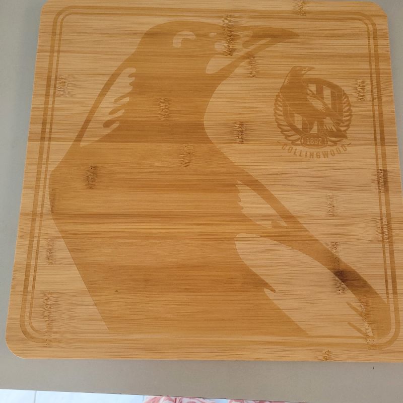 Collingwood Magpies Cheeseboard Customer Photo