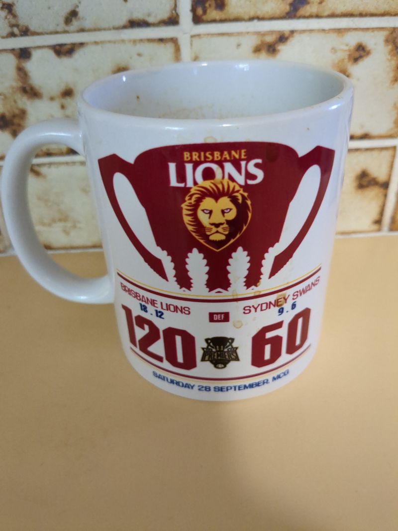 Brisbane Lions 2024 Premiership Coffee Mug Customer Photo