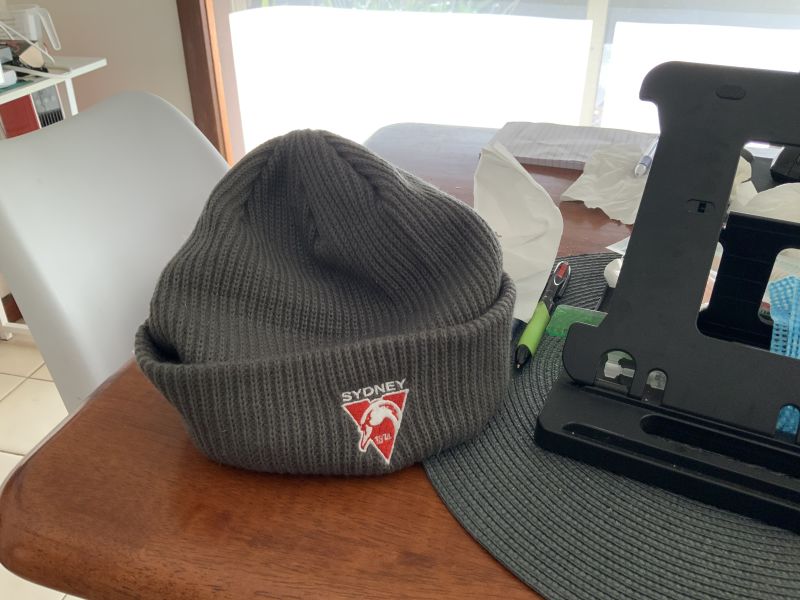 Sydney Swans Wharfie Beanie Customer Photo