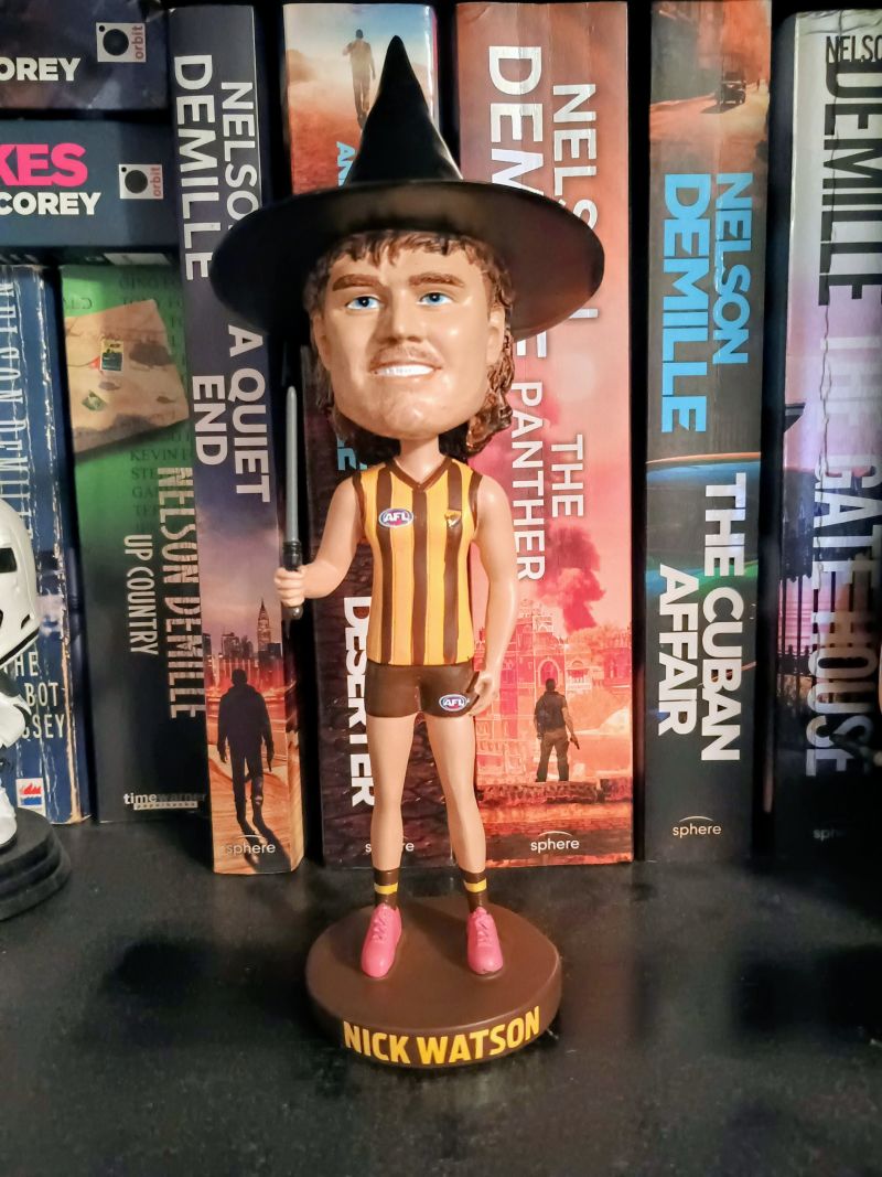 Hawthorn Hawks Nick Watson Bobblehead (Wizard Edition) Customer Photo