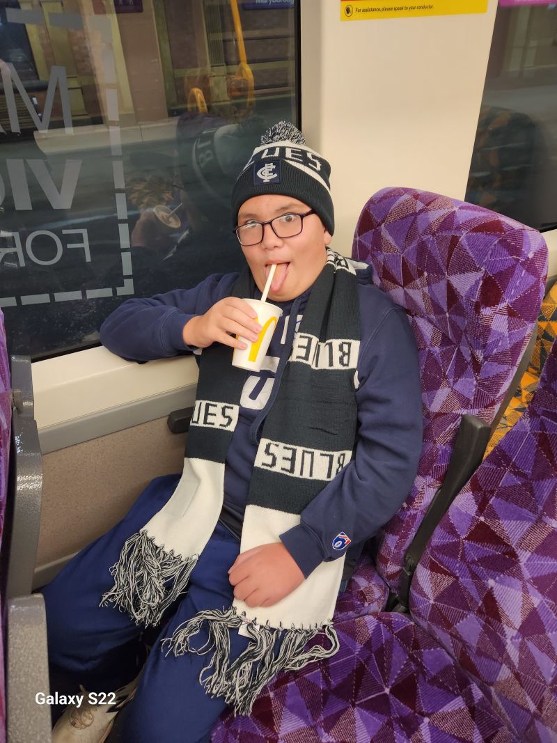 Carlton Blues Super Fan Bundle Customer Photo